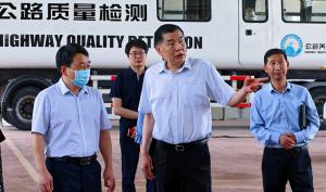河南省科技厅资源环境与社会事业处领导莅临乐动集团开展调研工作