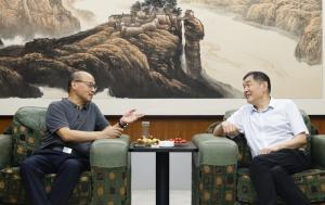 中国工程机械工业协会秘书长吴培国到访乐动集团